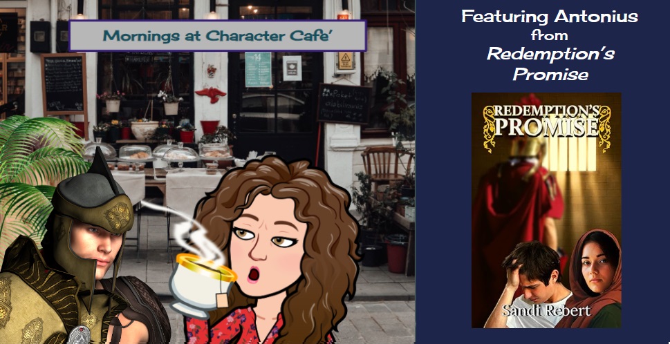 A Roman Visitor in Character Cafe — Redemption’s Promise