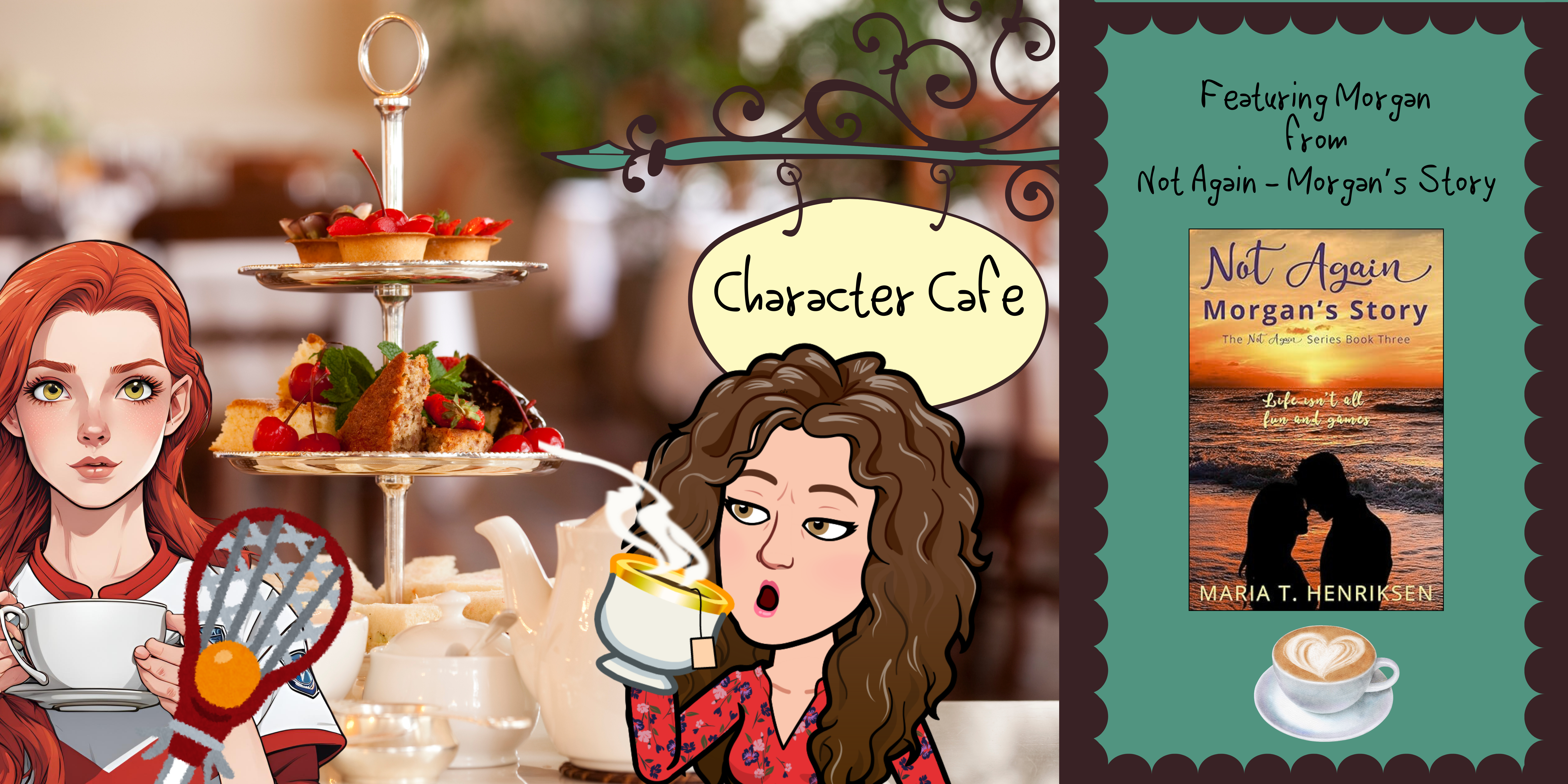 A Morning at Character Cafe with Morgan from Not Again