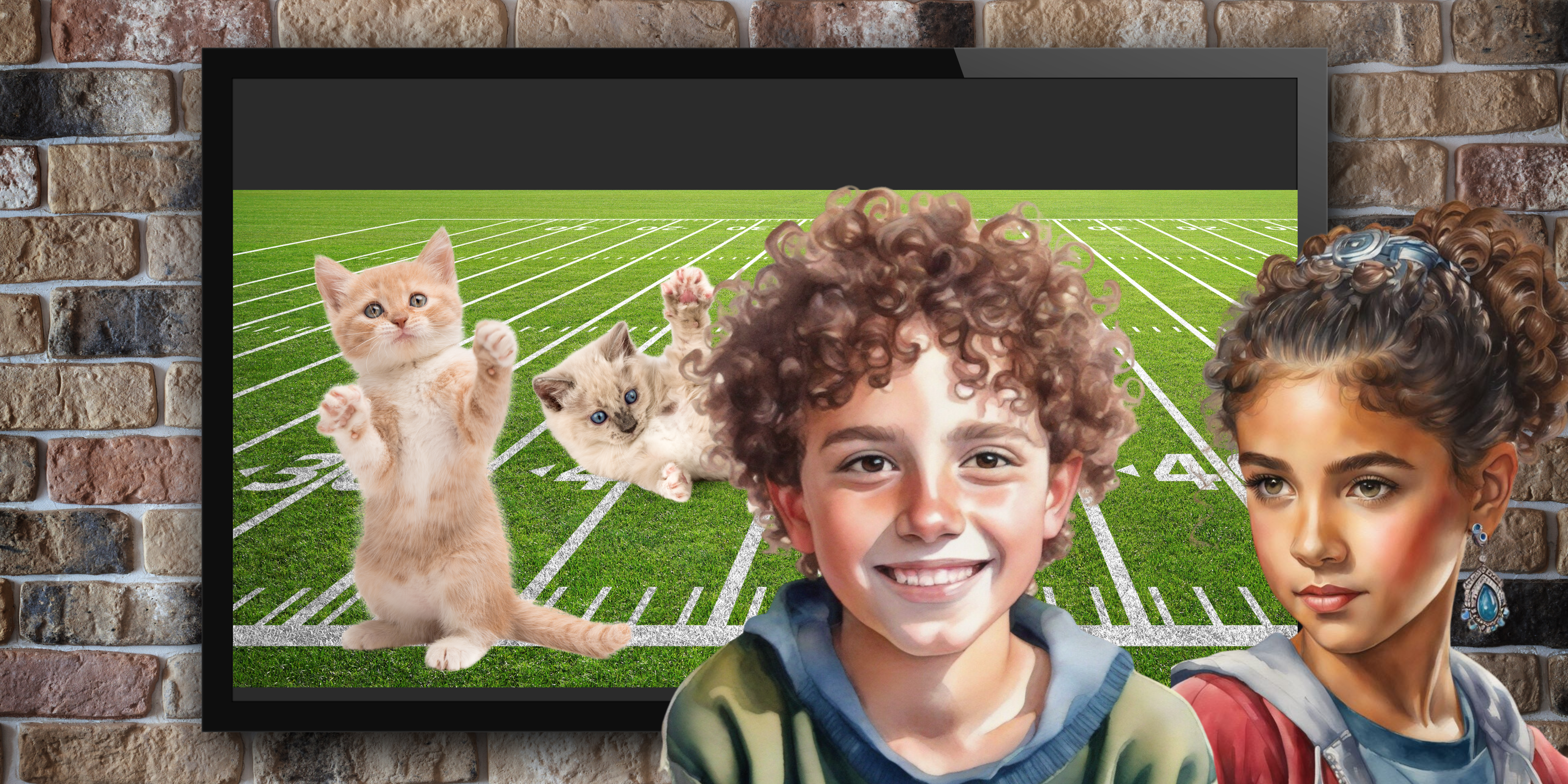 Dory and David on Super Bowl Sunday