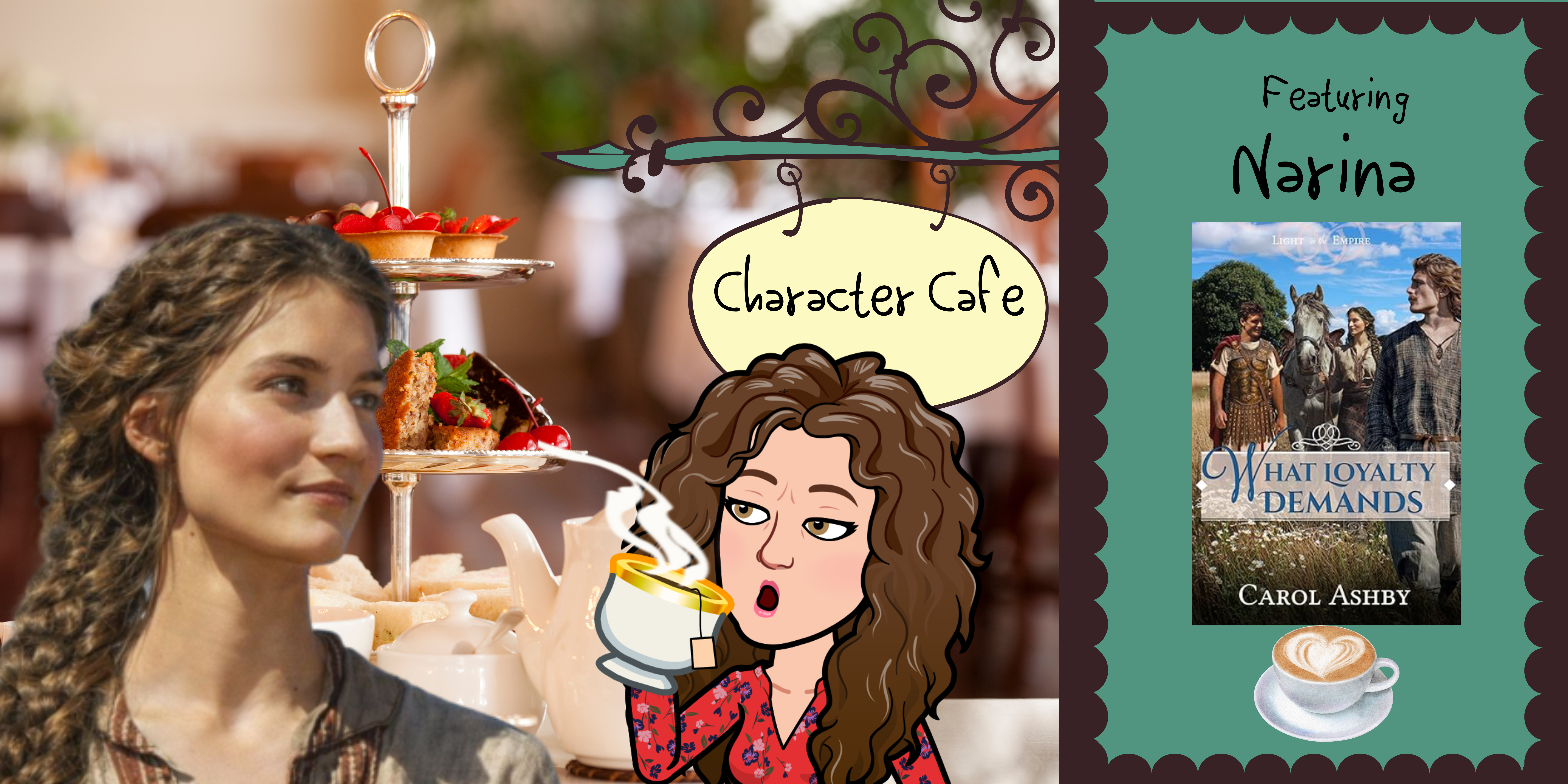 Introducing Narina, a gal from the Roman Empire