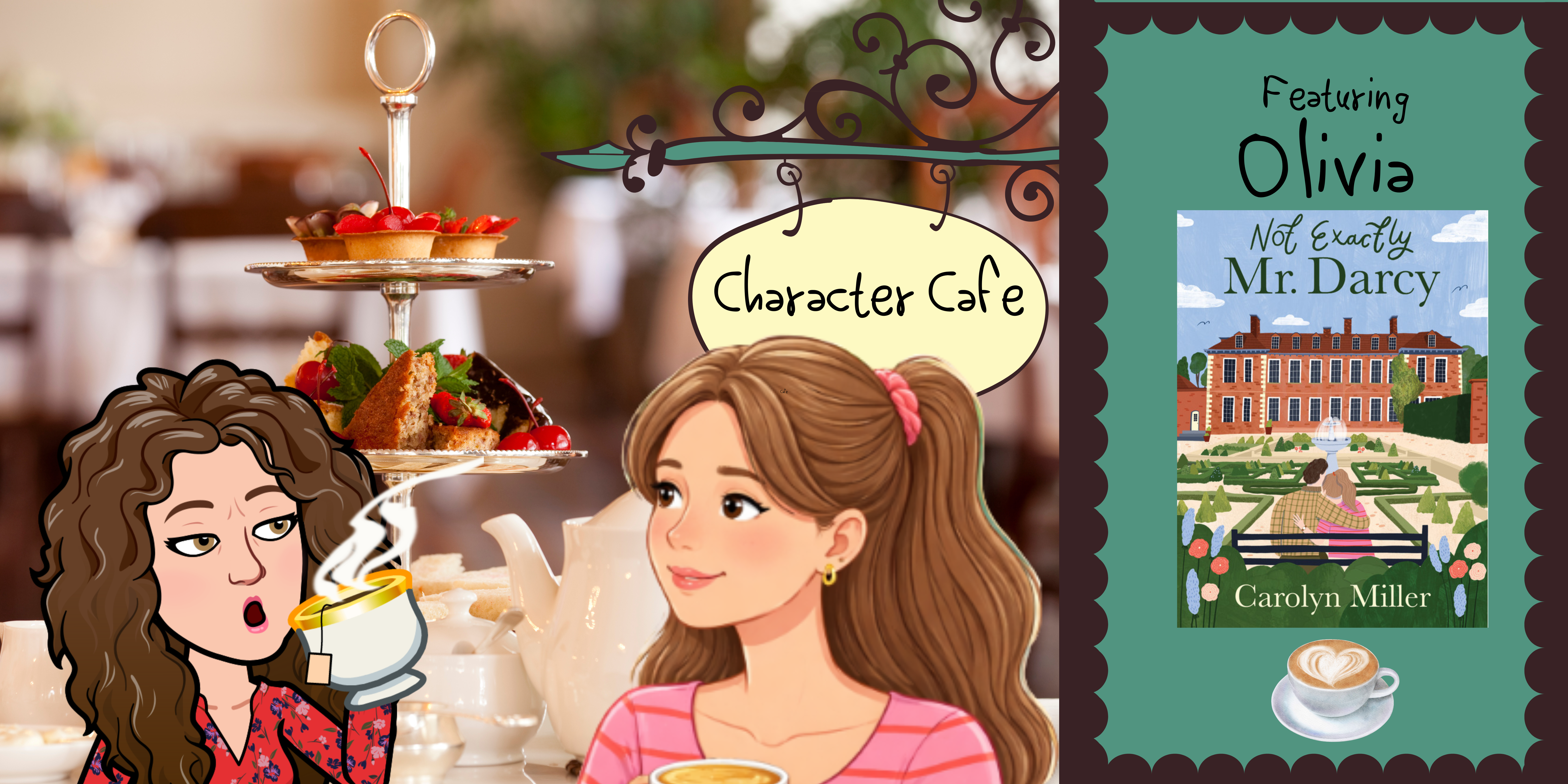 Featuring Olivia from Not Exactly Mr. Darcy